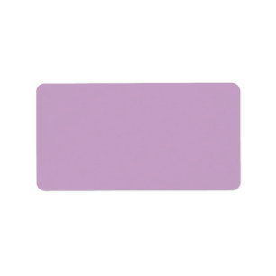 Etiqueta Rótulo de Endereço Lilac