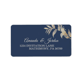 Etiqueta Rótulo de Endereço RSVP de Casamento de Boho de Ou