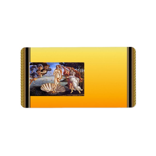 Etiqueta Rótulo de Endereço Venus (Frente)