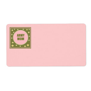 Etiqueta Rótulo DE ENVIO DA MÃE DE EXÉRCITO