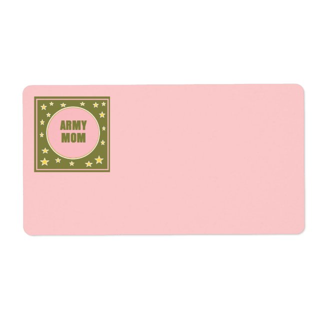 Etiqueta Rótulo DE ENVIO DA MÃE DE EXÉRCITO (Frente)