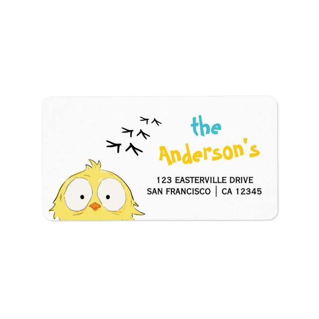 Etiqueta Rótulo de Frango Louco e Bonito (Frente)