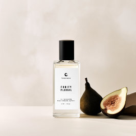 Etiqueta Rótulo de Frasco de Spray Pequeno de Perfume