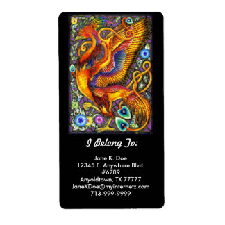 Etiqueta Rótulo de Identificador de Elipharon