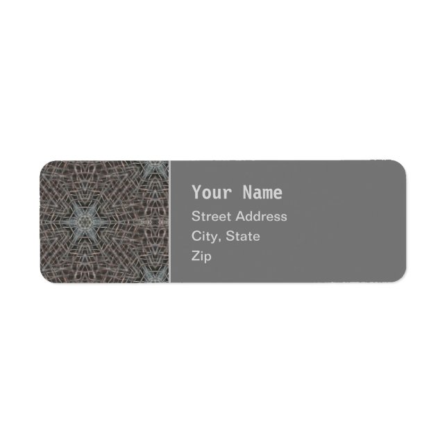 Etiqueta Rótulo de Malha Metálica (Frente)