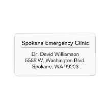 Rótulo de remessa comercial