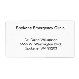 Etiqueta Rótulo de remessa de grandes empresas