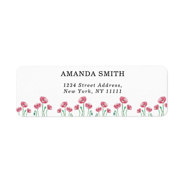 Etiqueta Rótulo de retorno da boca (Frente)