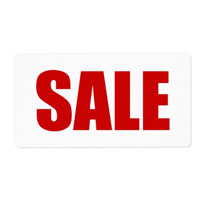 ETIQUETA RÓTULO DE VENDA (Frente)