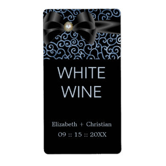 Etiqueta Rótulo de Vinho do Suspiro Elegante