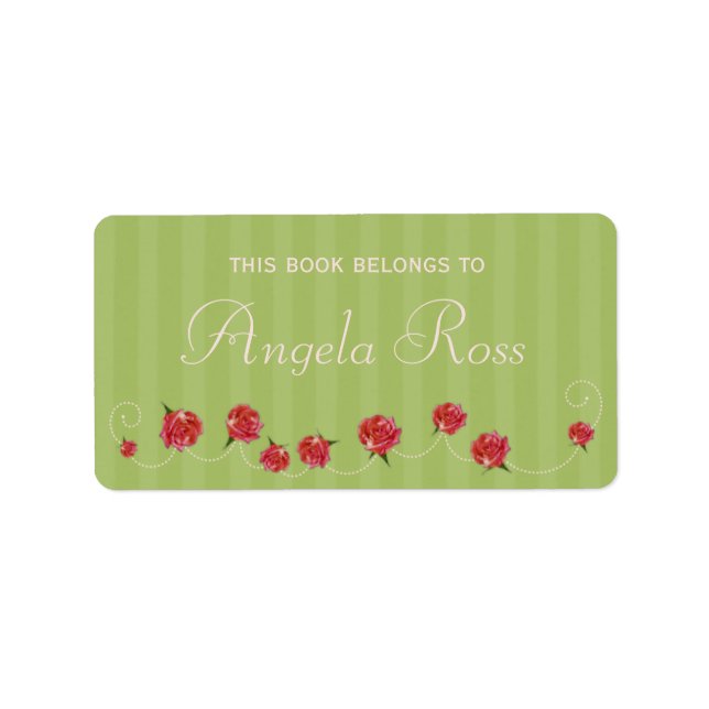 Etiqueta Rótulo do Cartão (Frente)