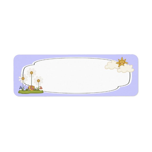 Etiqueta Rótulo do Daisies (Frente)