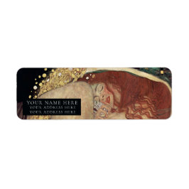 ETIQUETA RÓTULO DO ENDEREÇO: GUSTAV KLIMT : DANAE