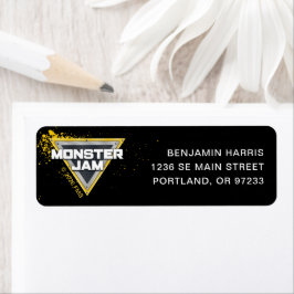 Etiqueta Rótulo do Logotipo da Monster Jam
