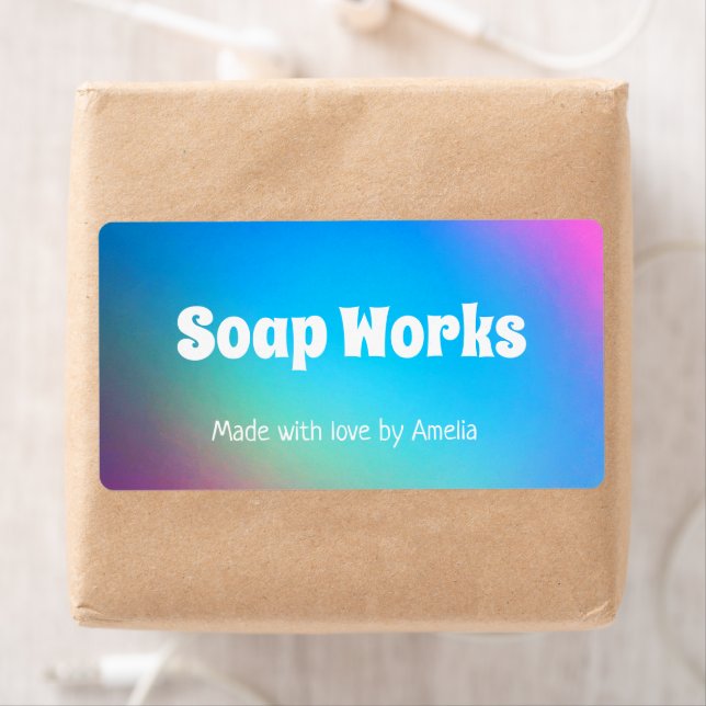 Etiqueta Rótulo do Rainbow Spectrum Small Business (Insitu)