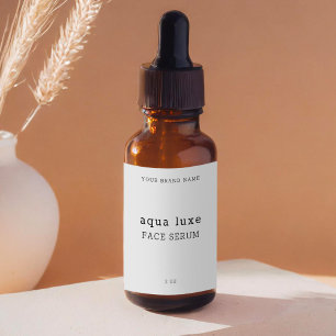 Etiqueta Rótulo do Serum Mínimo