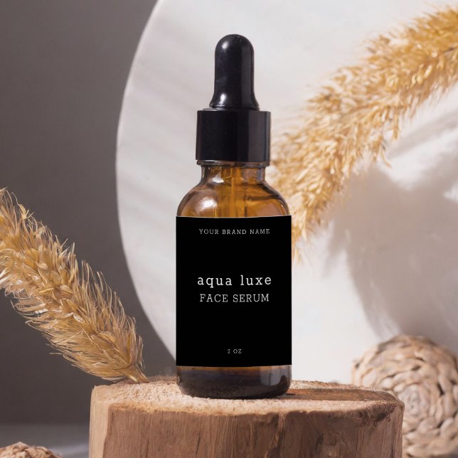 Etiqueta Rótulo do Serum Mínimo (Criador carregado)