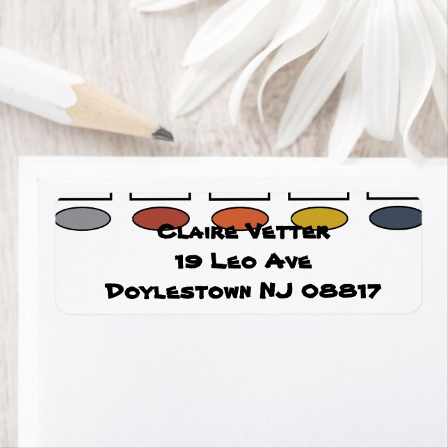 Etiqueta Rótulo Ovalos e Retângulos (Insitu)