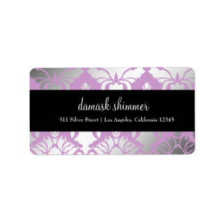 Etiqueta Rótulo Roxo Shimmer 311-Damask