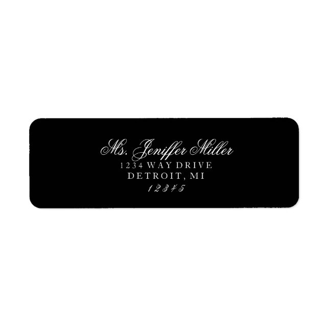 Etiqueta Rótulo - Sra. Futuro Sra. (Frente)