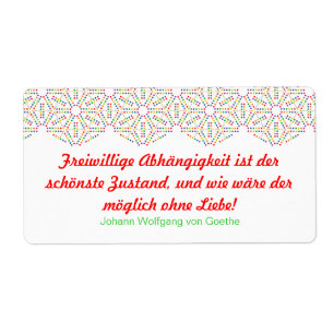 Etiqueta Rótulos arco-íris