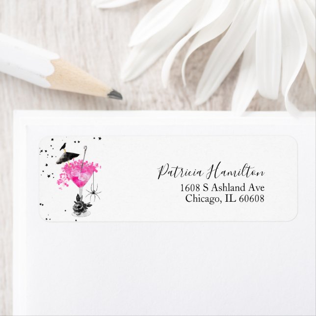 Etiqueta Rótulos de Coquetéis Lindos para Chá de Noiva de H (Insitu)