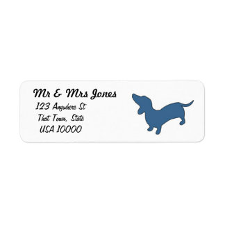 Etiqueta Rótulos de correspondência Dachshund