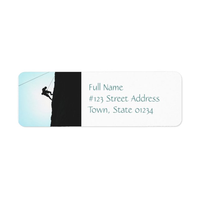 Etiqueta Rótulos de Correspondência de Montanha (Frente)