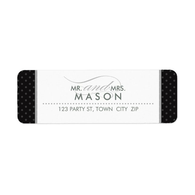 Etiqueta RÓTULOS DE ENDEREÇO DE DEVOLUÇÃO:: mod spot 7 (Frente)