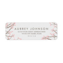 Etiqueta Rótulos de Endereço de Ramificações Felizes