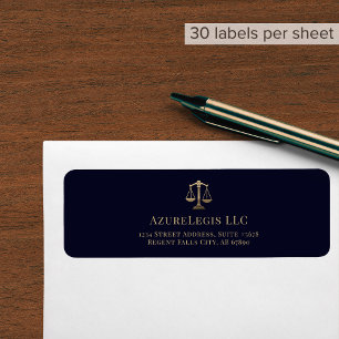 Etiqueta Rótulos de Endereço de Remetente com Logotipo da B
