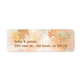 Etiqueta Rótulos de Endereço de Retorno de Cachorro de outo