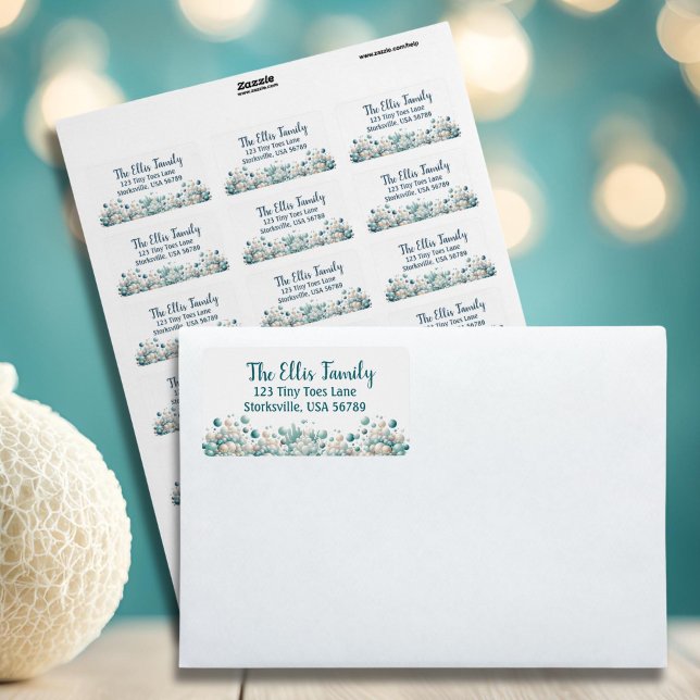 Etiqueta Rótulos de Endereço de Retorno Náutico (Nautical Themed Return Address Labels)