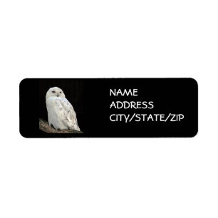 ETIQUETA **RÓTULOS DE ENDEREÇO DO SNOWY OWL**