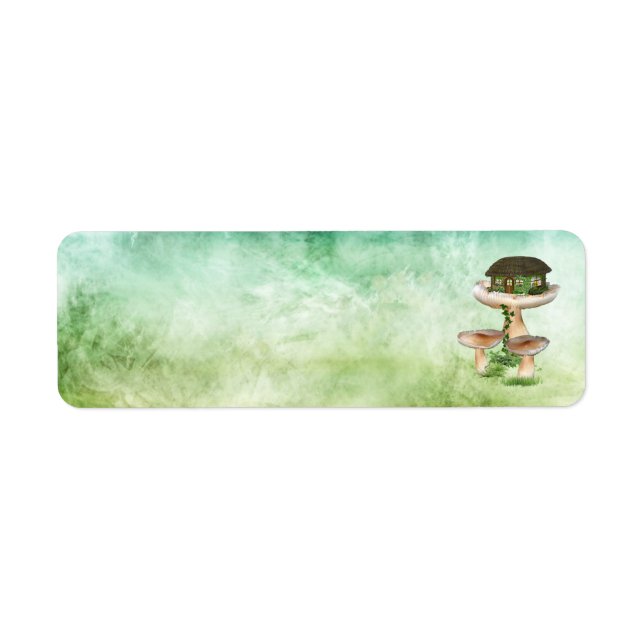 ETIQUETA RÓTULOS DE ENDEREÇO DOMÉSTICO DA FAMÍLIA FAIRIES (Frente)