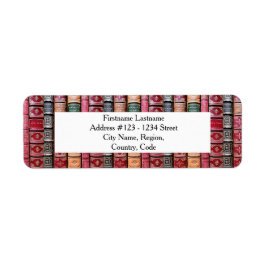 Etiqueta Rótulos de Endereços Bibliófilos