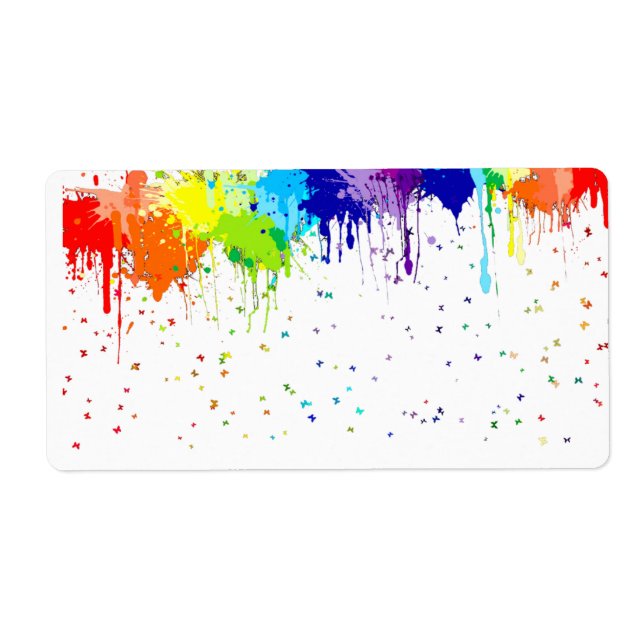 ETIQUETA RÓTULOS DE ENVIO DA PINTURA DE DIREÇÃO (Frente)