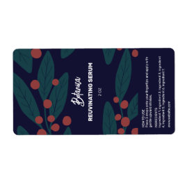 Etiqueta Rótulos de Garrafa de Soro Biológico Botânico