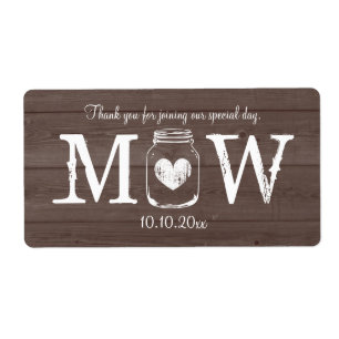 Etiqueta Rótulos de garrafas de água de jarro de jarro