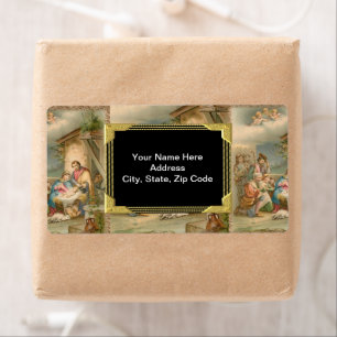 Etiqueta Rótulos de Jesus Monograma