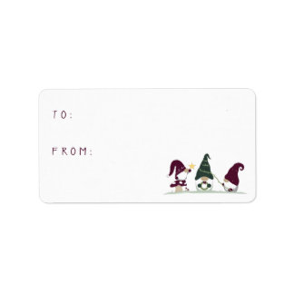 Etiqueta Rótulos de presentes de/para: Rótulo de gnomos de