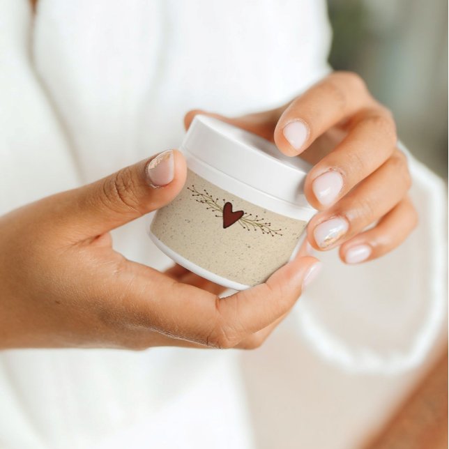 Etiqueta Rótulos de Produto Cardíaco Primitivo (Criador carregado)