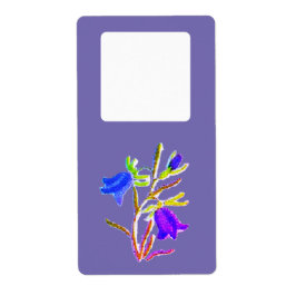 Etiqueta Rótulos de remessa de endereço estilo flor design