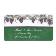 Rótulos para amantes do vinho