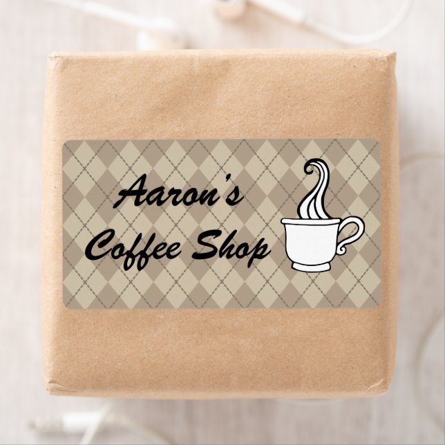 Etiqueta Rótulos Personalizados de Café  (Insitu)