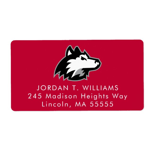 Etiqueta Roucos de Illinois norte | Graduação (Frente)