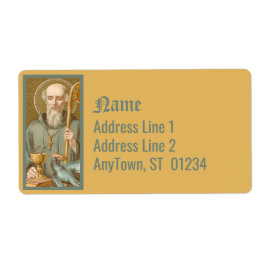 Etiqueta Rua. Bento da Nursia (JM 07)