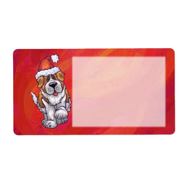 Etiqueta Rua, Bernard Natal Em Vermelho (Frente)