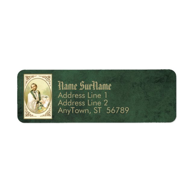 Etiqueta Rua. César de Bus (SLE 001) (Frente)