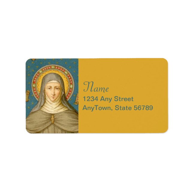Etiqueta Rua. Clare de Assisi (SAU 027) (Frente)
